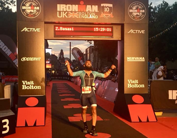 Dentist runs an ironman in under 16 hours