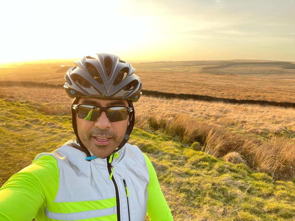 Dr. Zuber Bagasi’s ironman triathlon challenge